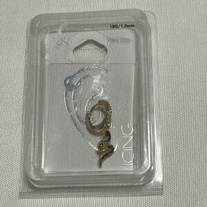 Icing Cartilage Snake Earring Gold